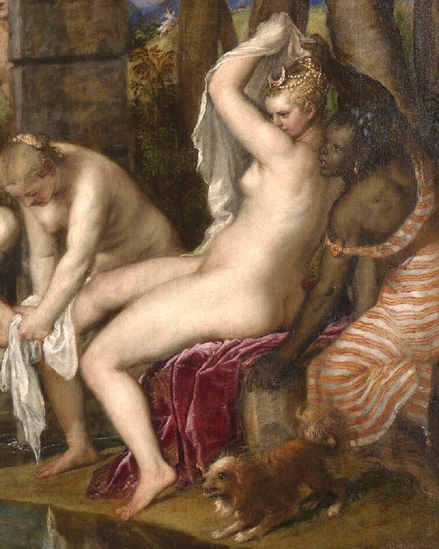 titiaan diana actaeon black servant