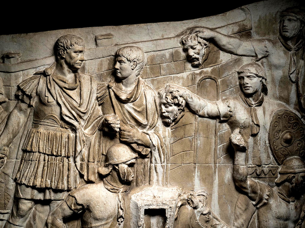 trajan detail roman empire