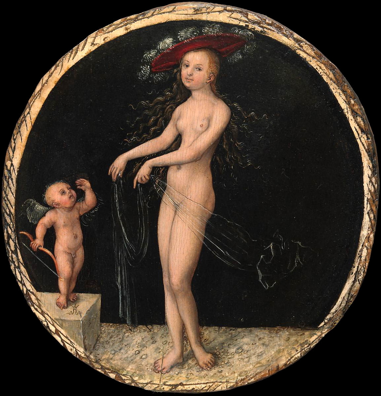 venus cupid lucas cranach elder met museum