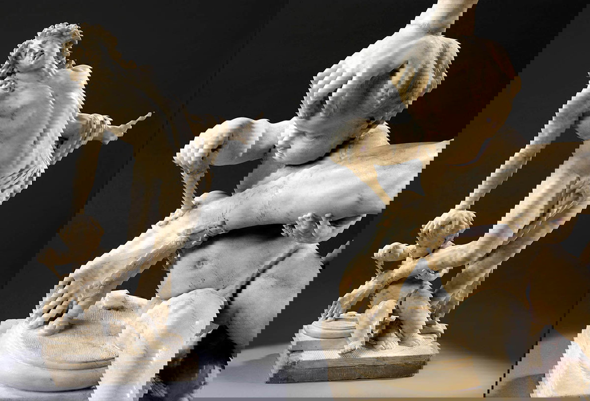 veyrier dying achilles heel greek heroes sculpture