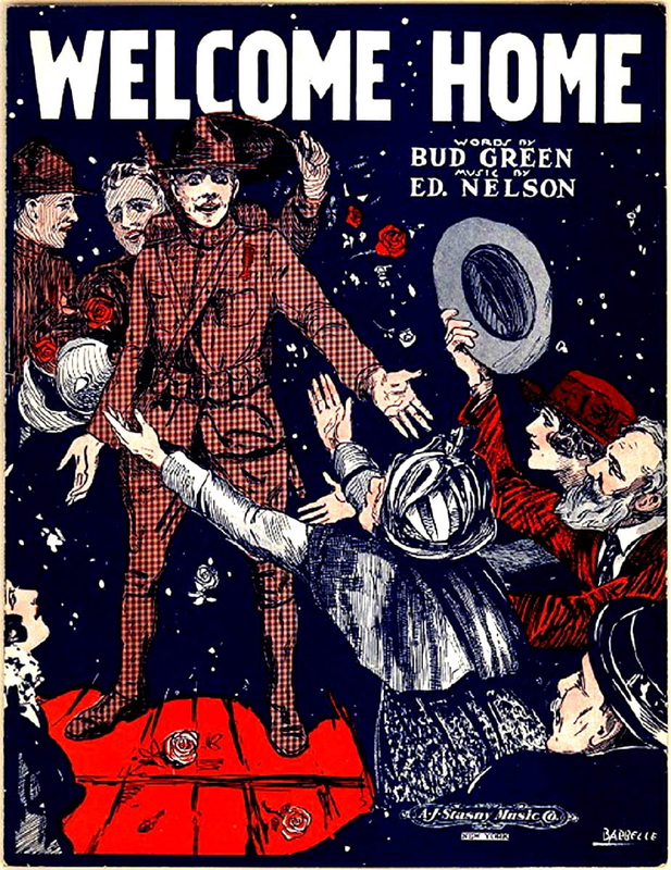 welcome home ww1 1918