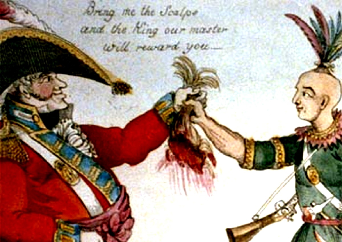 British ally with native americans during American Revolution