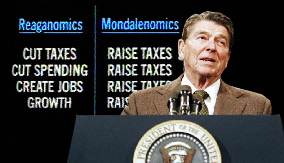 Ronald Reagan economic effects cold war