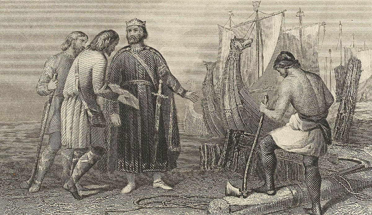 alfred the great engraving