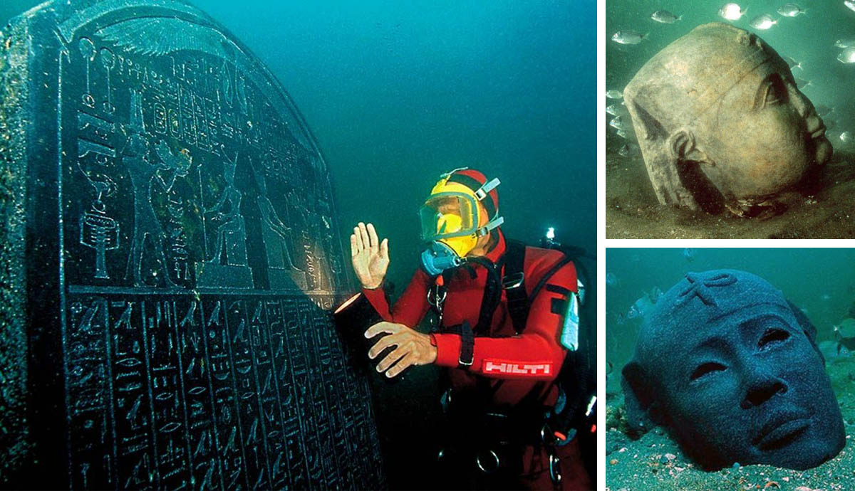 ancient egypt incredible underwater discoveries