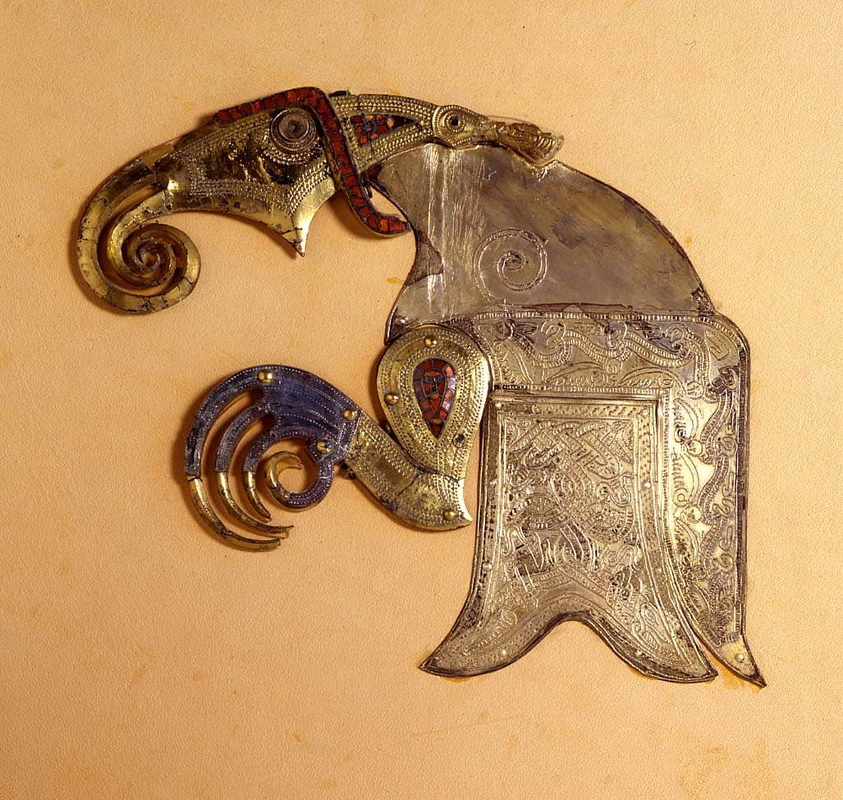 anglo saxon shield mount
