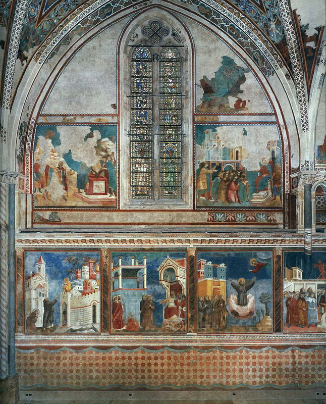 assisi giotto frescoes