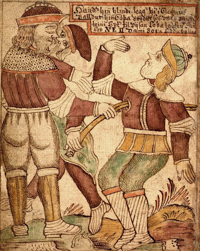 baldr mistletoe viking sagas