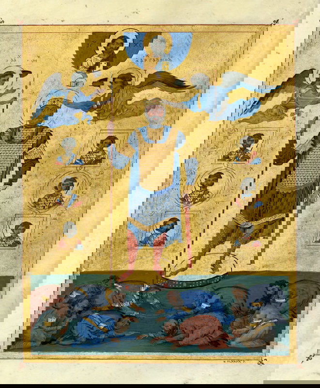 basil ii replica painting