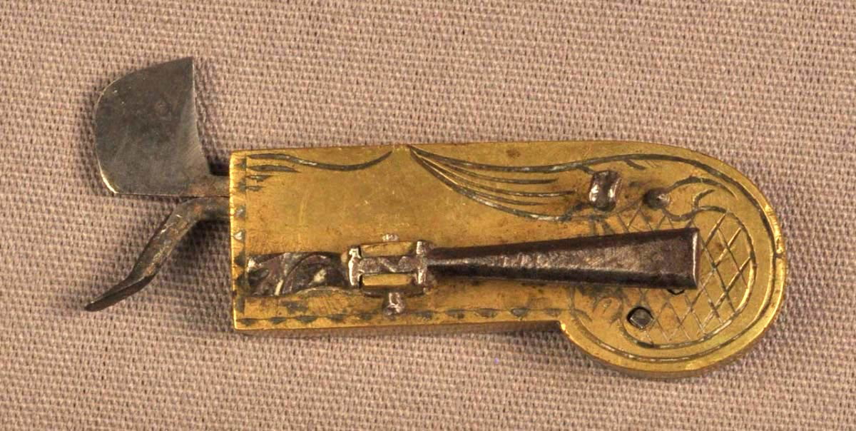 blood letting knife spurlock museum black death