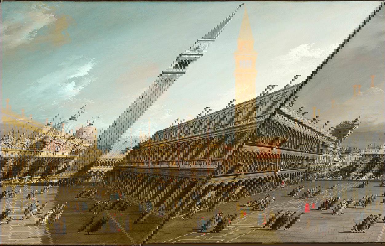 canaletto piazza san marco venice