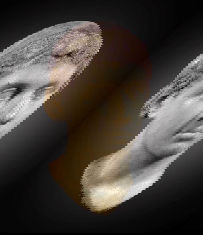 cleopatra head bust