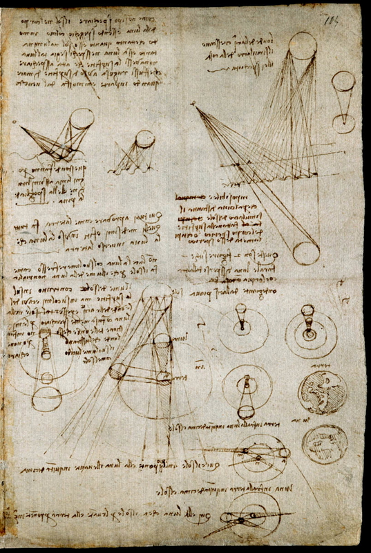 da vinci moon in art