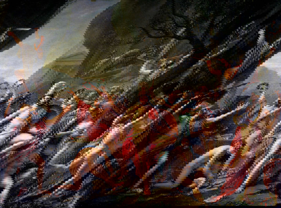 david leonidas thermopylae painting