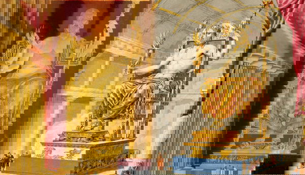 de quinci dali statue of zeus olympia painting