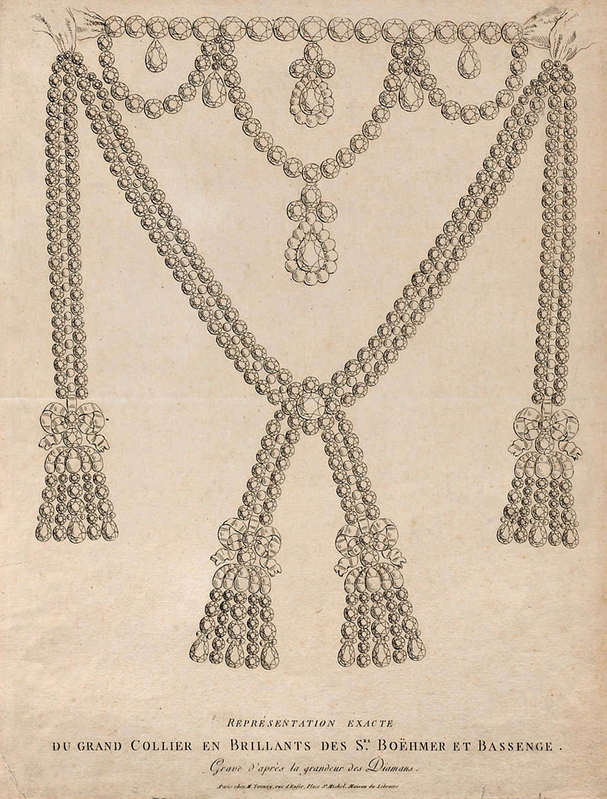 diamond necklace marie antoinette