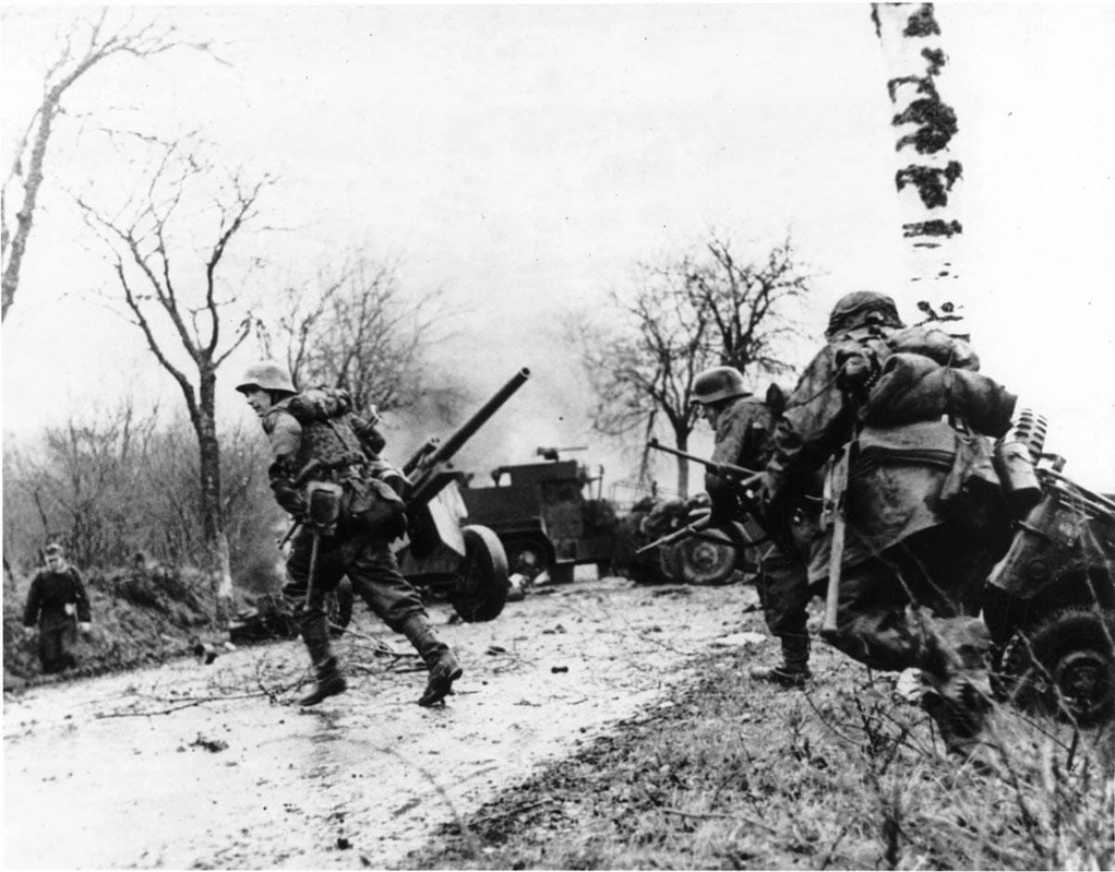 germans attack ardennes