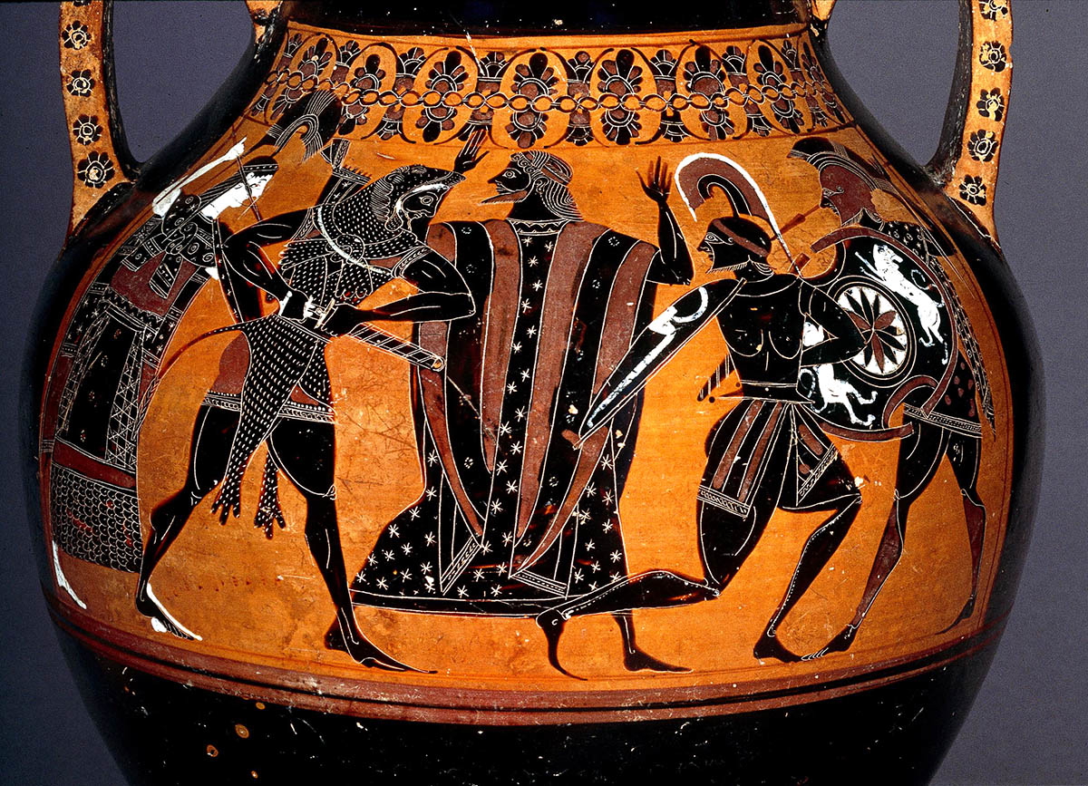 god zeus marriage hera vase