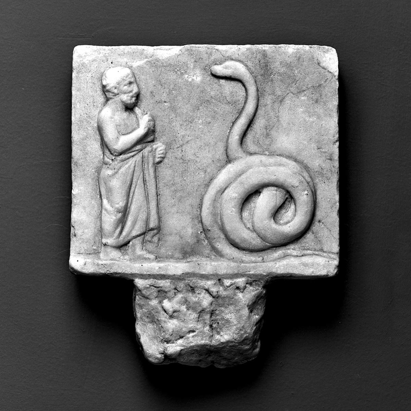god zeus meilichios votive tablet