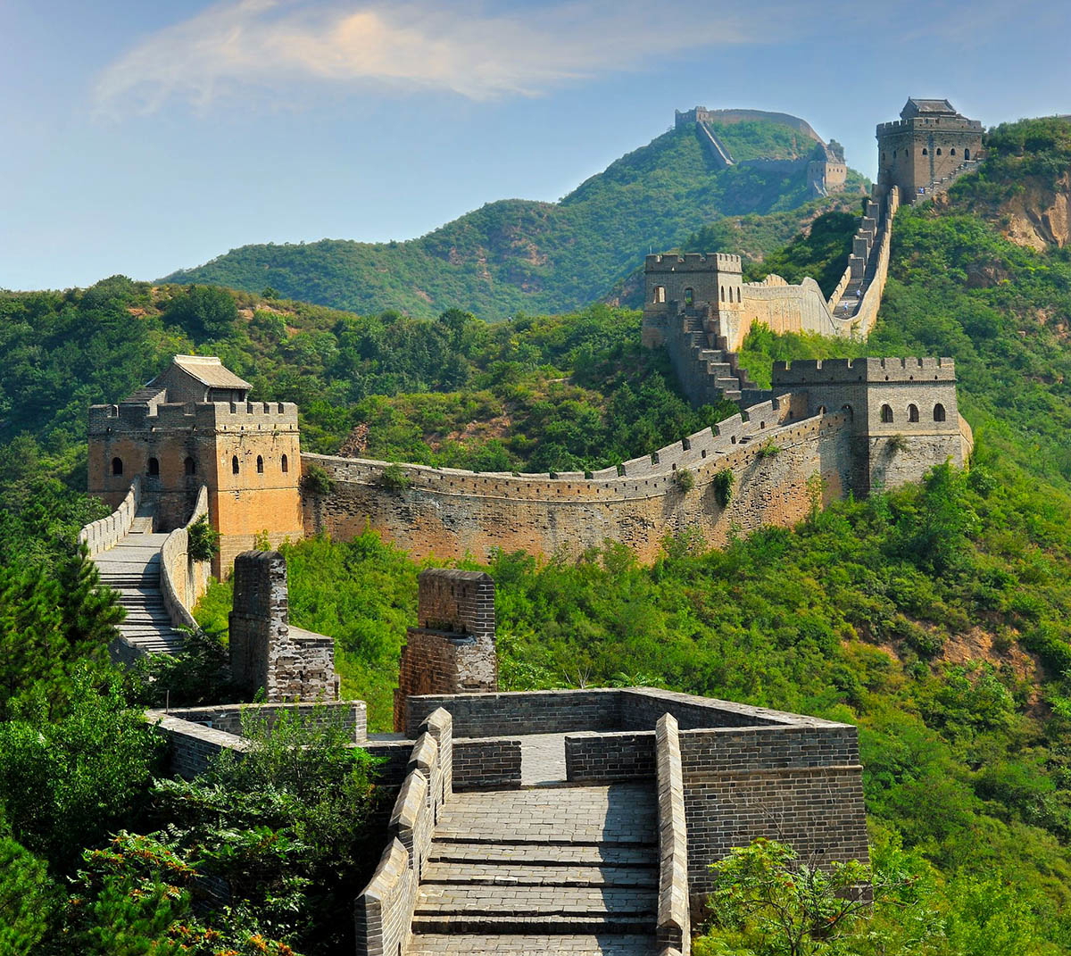 The Great Wall of China, c. 220 BCE