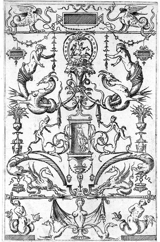 grotesque panel cerceau met museum