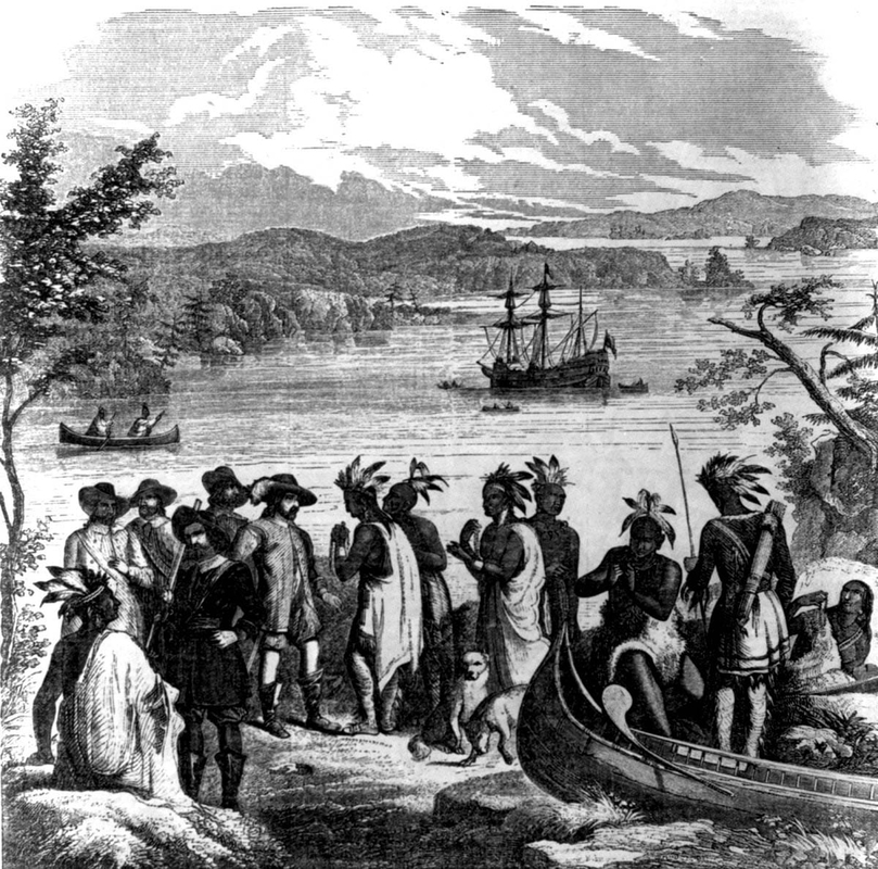 hudson trading with native americans