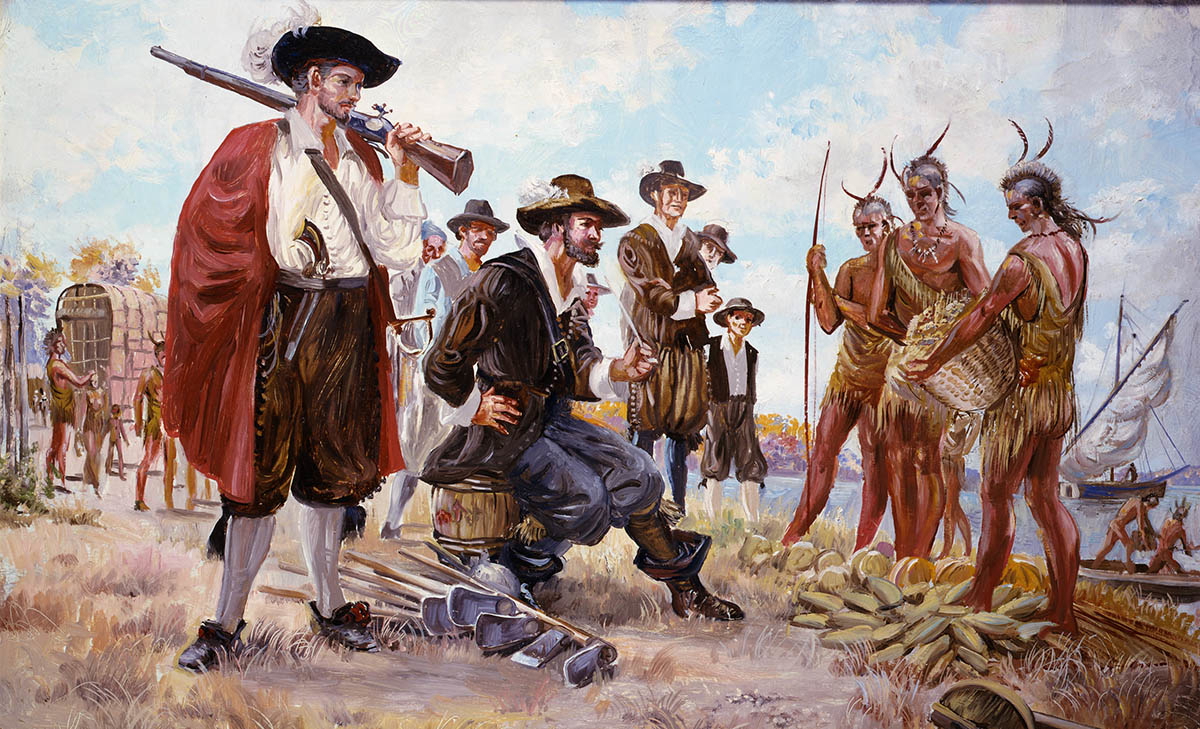 jamestown native americans