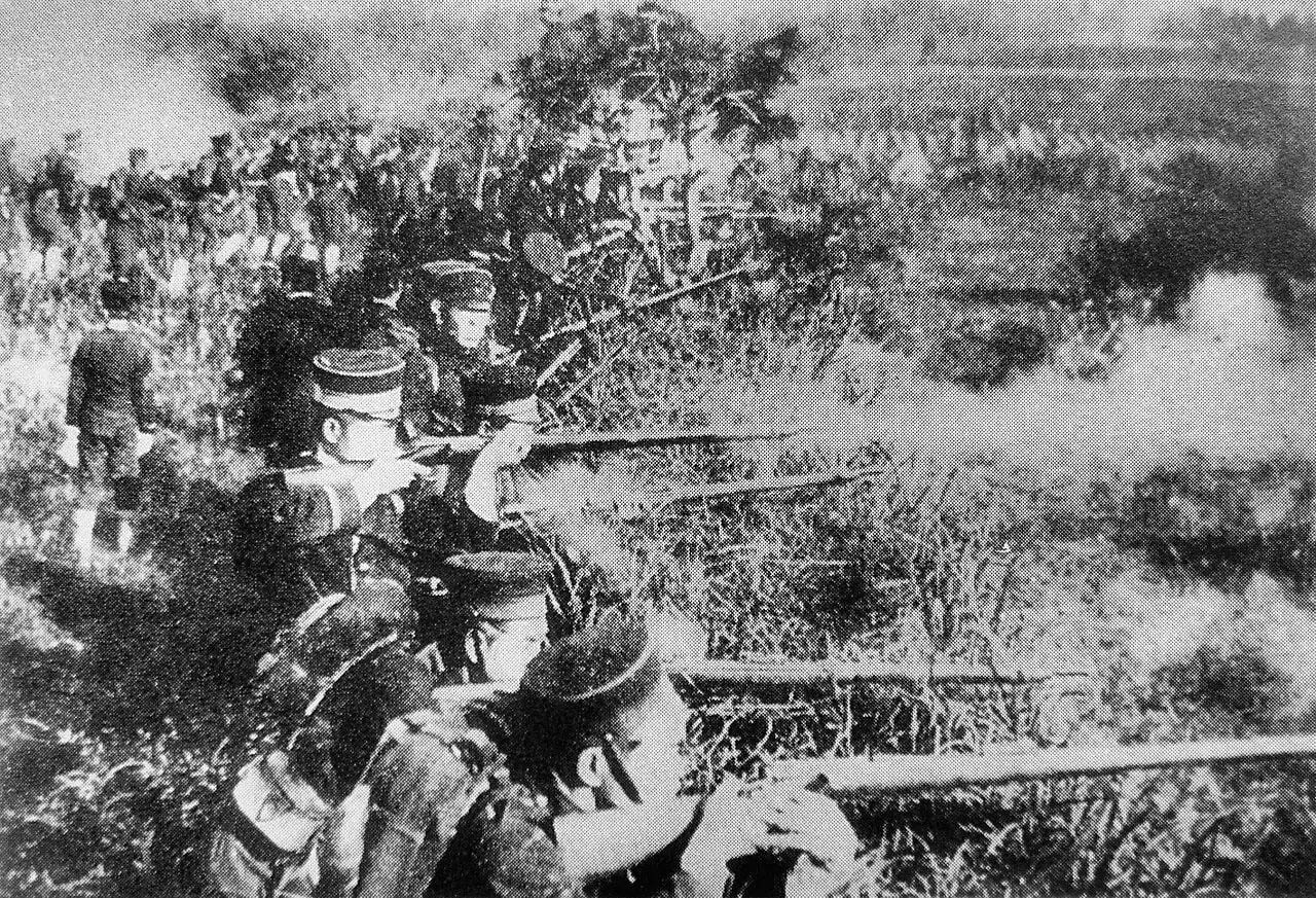 japanese troops first sino japanese war