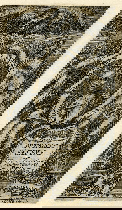 juvenal satyrs frontispiece