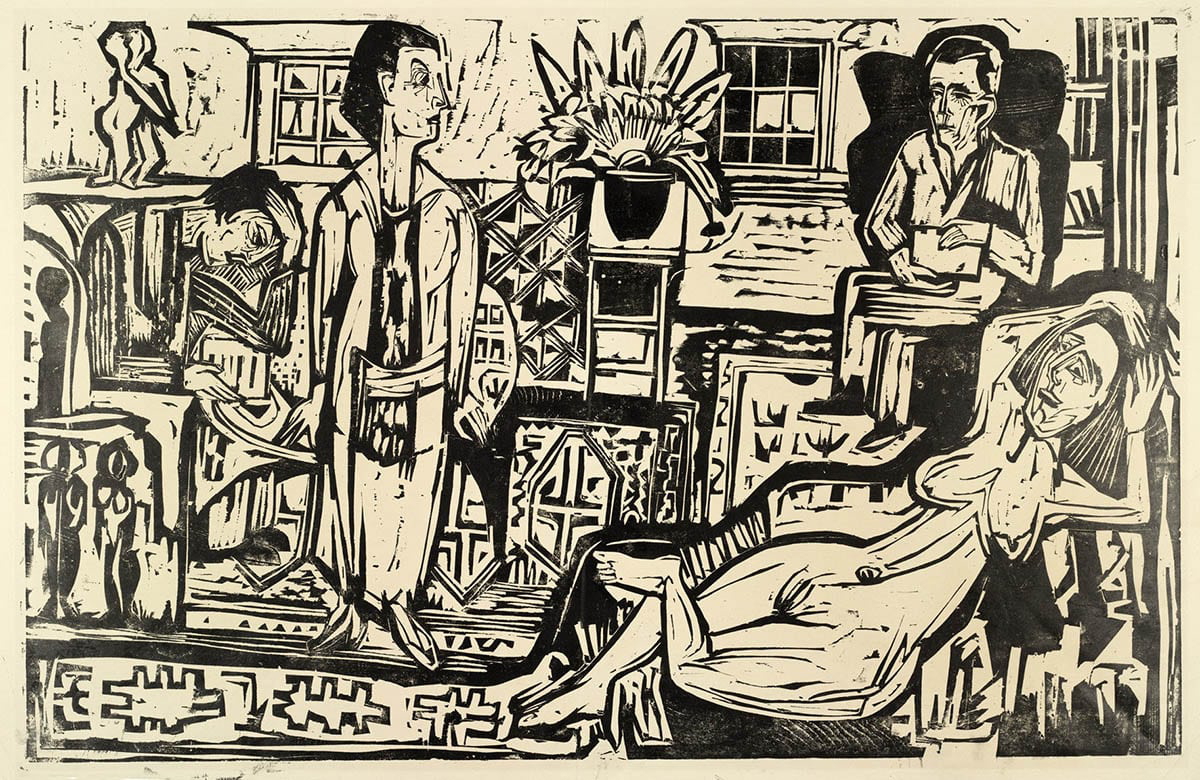 kirchner modern bohemia print