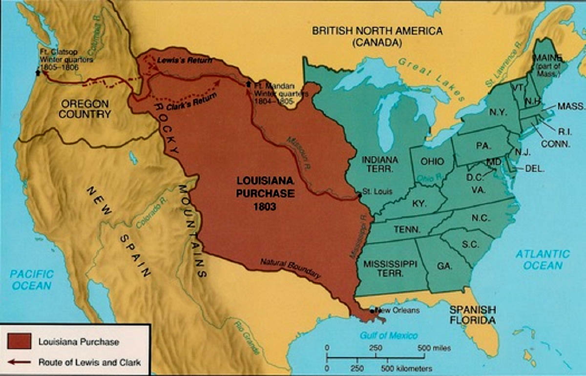 louisiana purchase 1803