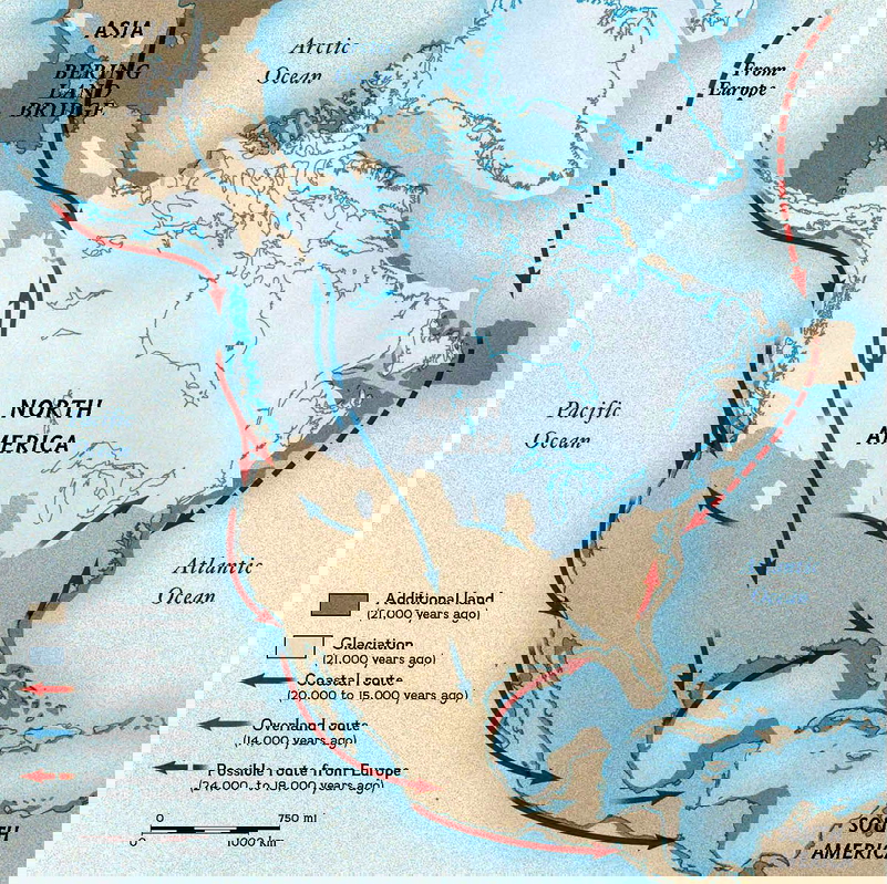 migration from asia to north america