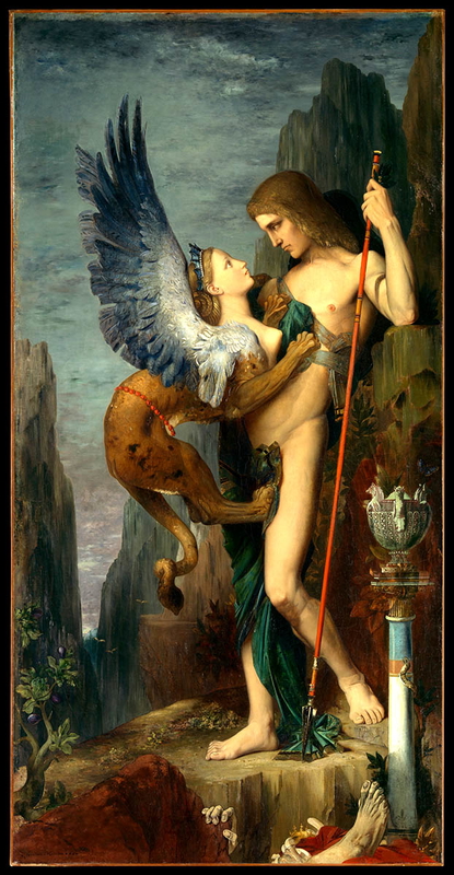 moreau oedipus and sphinx