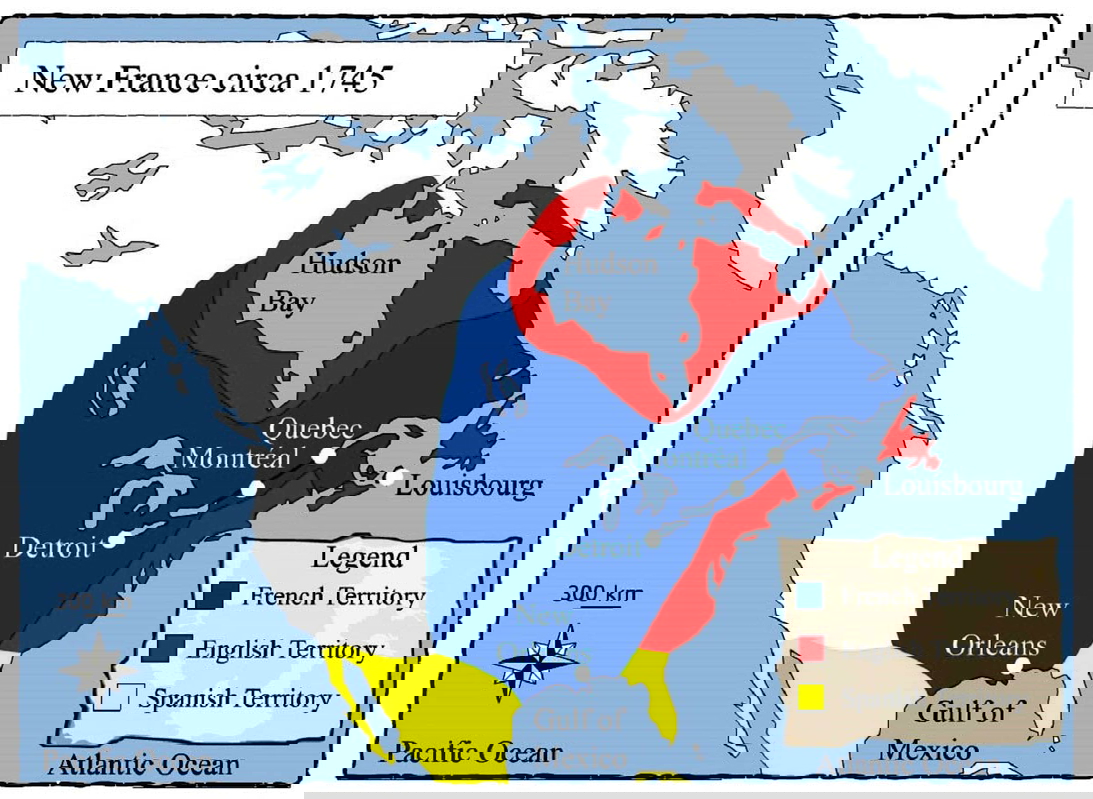 new france 1745