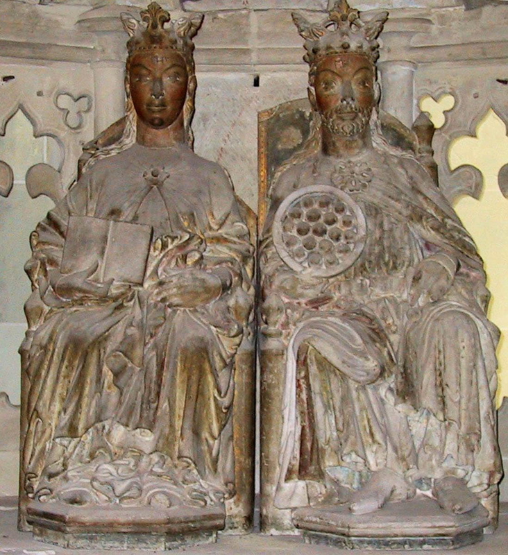 otto i and edith sculpture