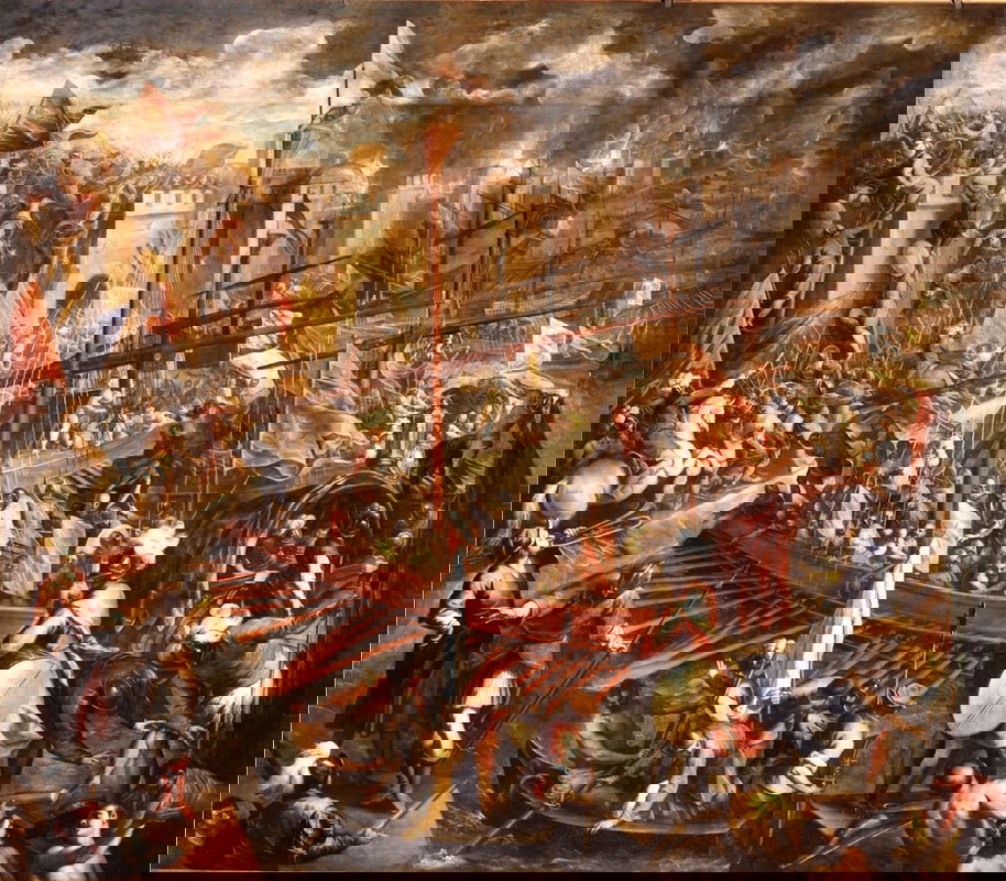 palma conquest constantinople painting