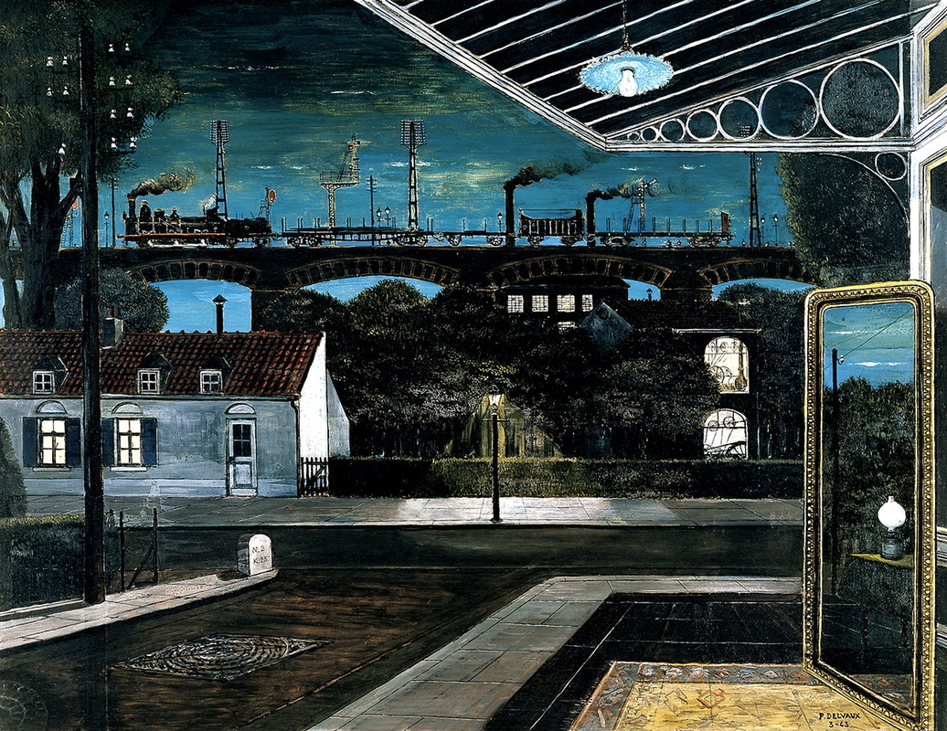 paul delvaux the viaduct
