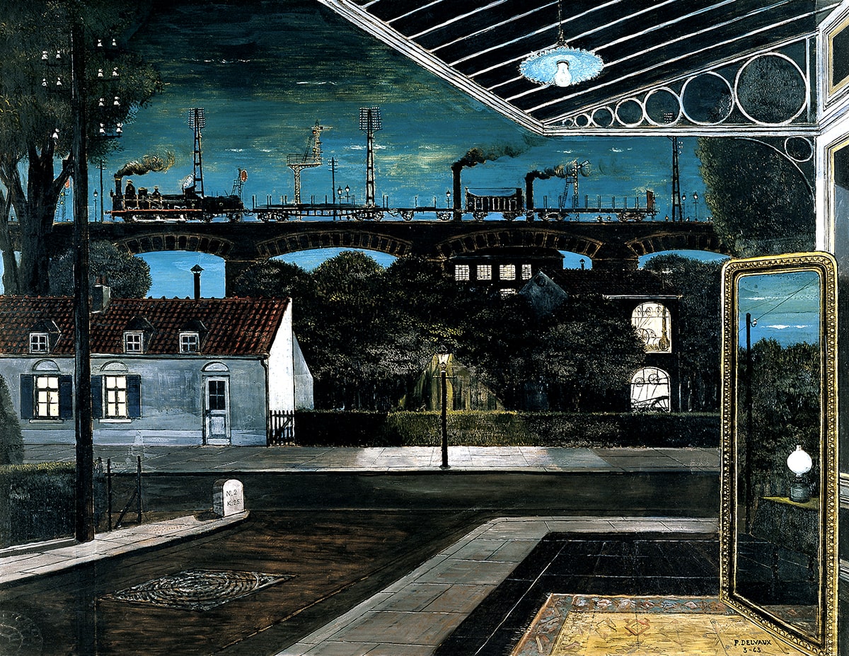 Paul Delvaux Gigantic Worlds Inside The Canvas Paul Delvaux Gigantic Worlds Inside The Canvas