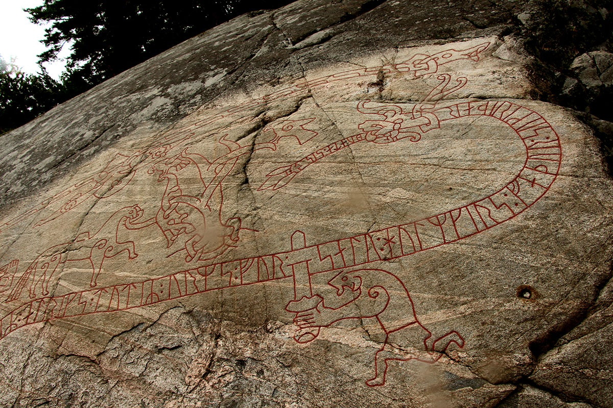 ramsund carving runestone sweden