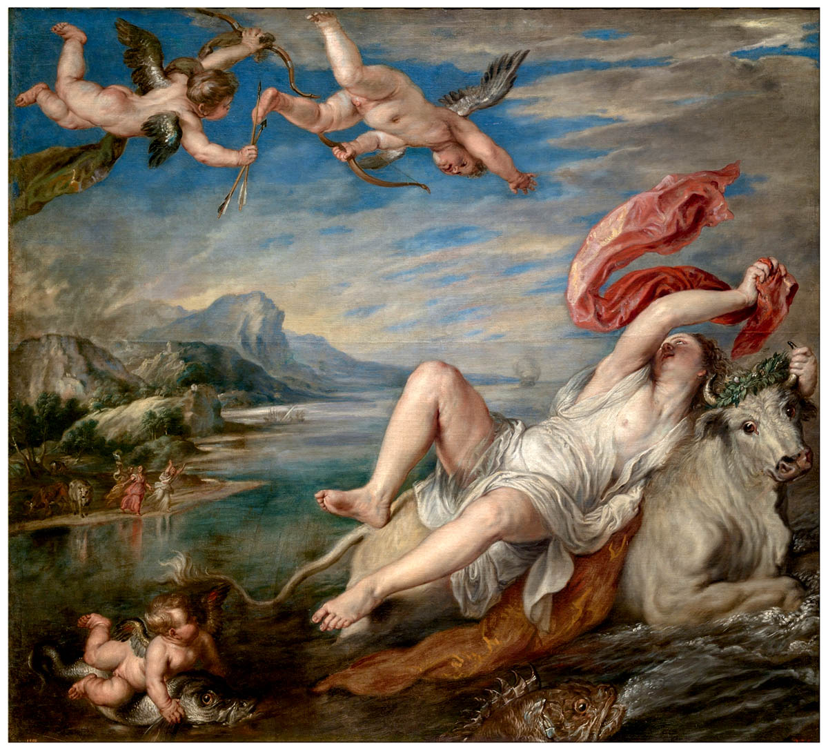 rubens the rape of europa