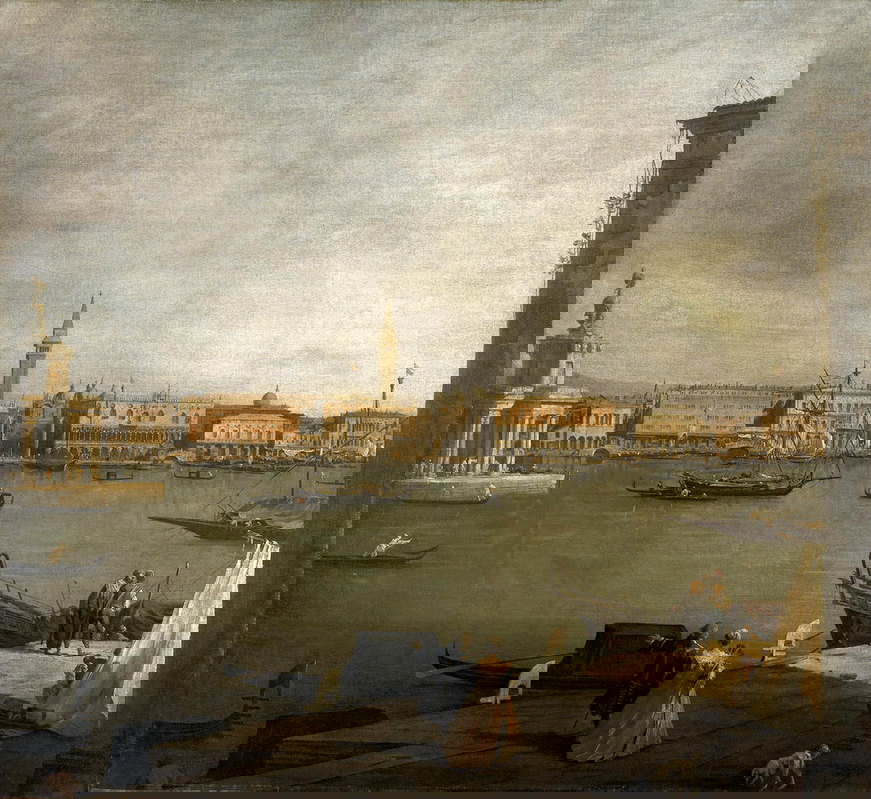 san marco looking north painting