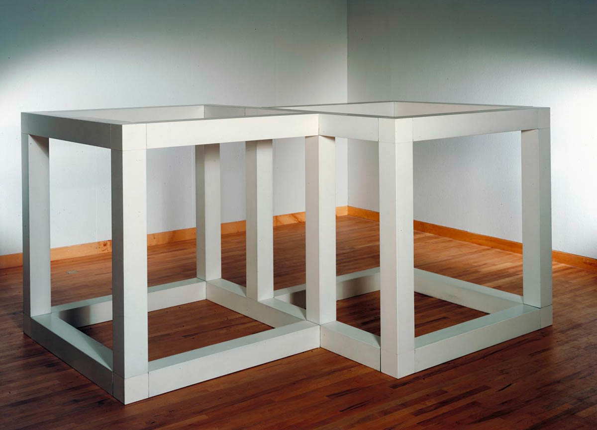 sol lewitt open modular cubes