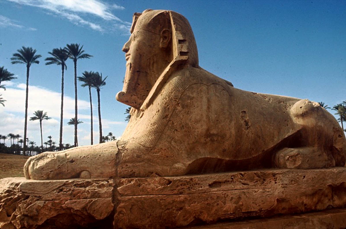 sphinx with beard