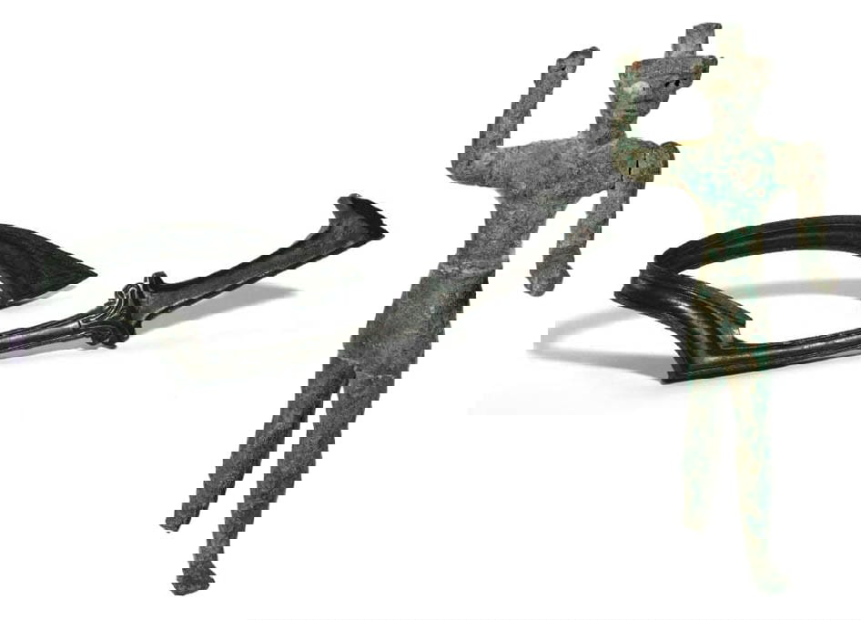 storm beating god canaanite canaanite sickle sword