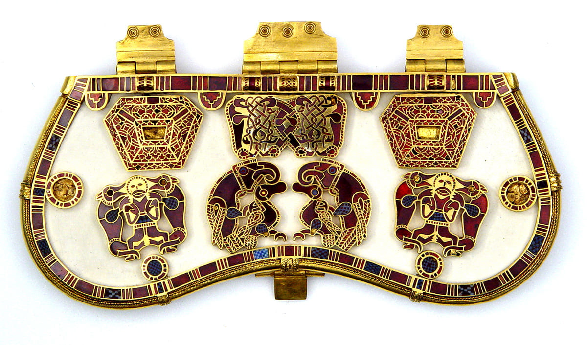 sutton hoo purse lid