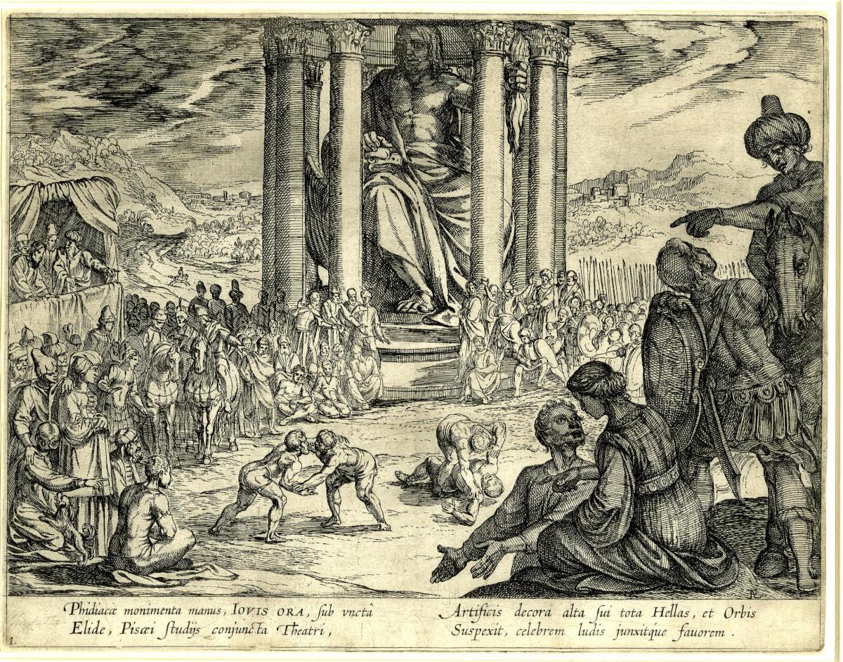 tempesta jupiter seven wonders ancient world print