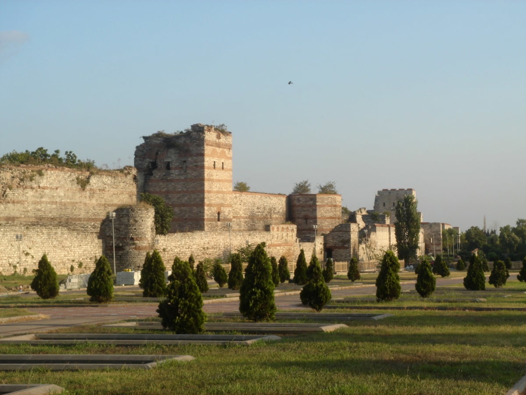 theodosian walls photograph