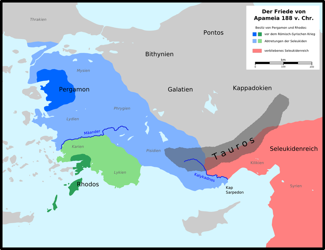 treaty apamea map seleucid empire rome