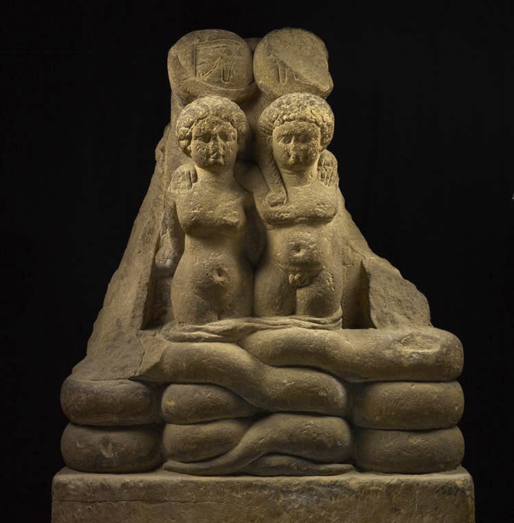 twin statue antony and cleopatra