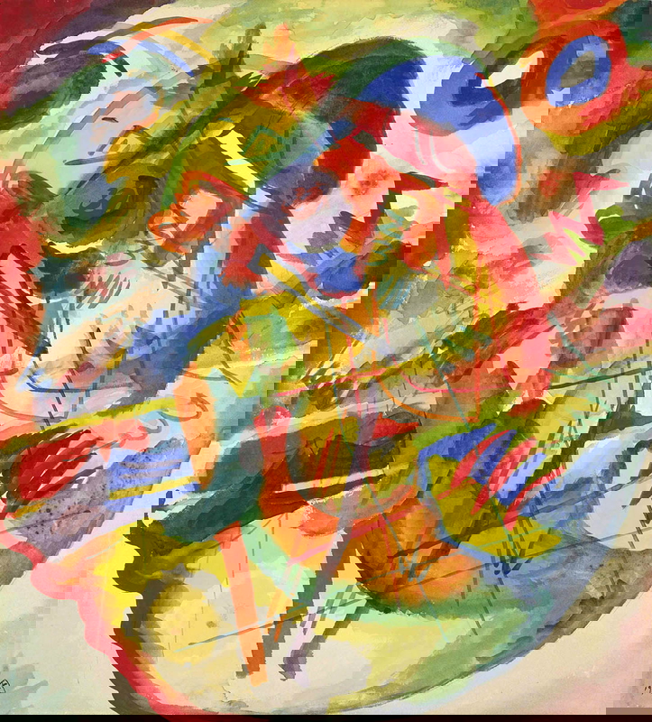Vasily Kandinsky improvisation